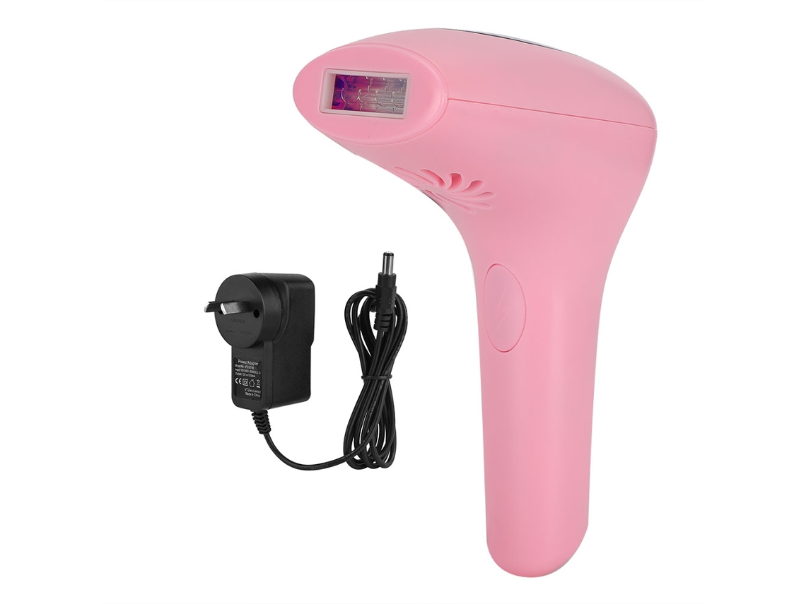 Depilador Elétrico IPL para Pernas e Axilas, Rosa, Modelo 2026 (100-240V)