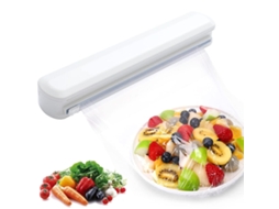 Distribuidor De Filme Alimentar Com Ventosa,cortador Deslizante,desenrolador De Filme Plástico Para Cozinha Doméstica Btforus