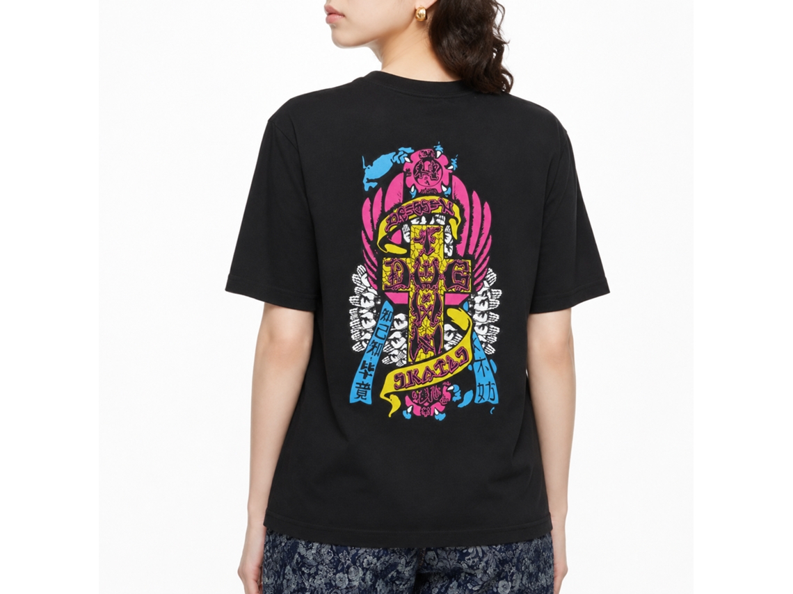 Dogtown Eric Dressen T-shirt Black Unisex Adults Size:m
