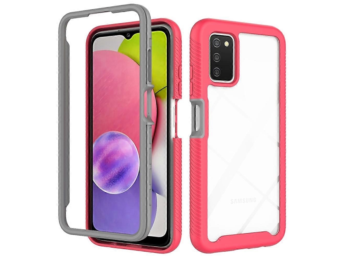Capa Protetora De Celular Samsung Galaxy A03s 164 Mm Starry Sky Solid Color Series À Prova De Choque Pc Tpu