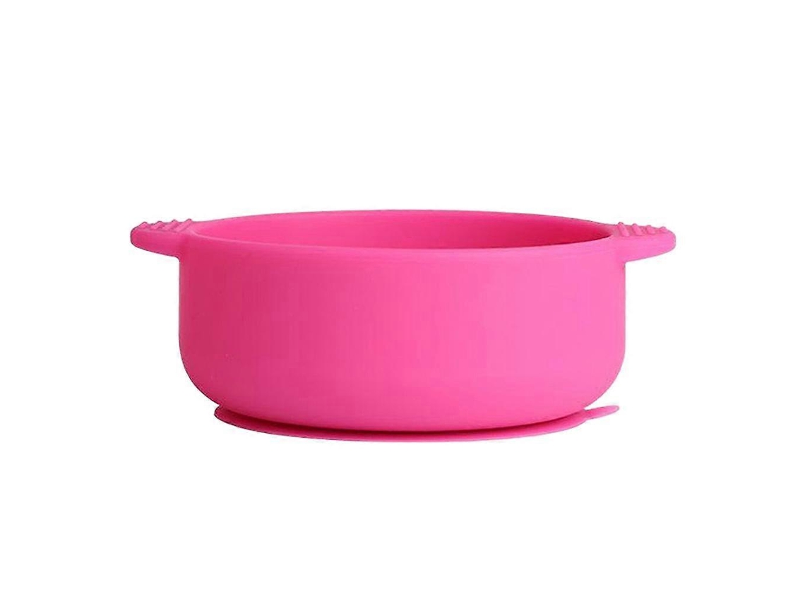 Tigela De Silicone Com Ventosa Para Bebés E Crianças, Com Pega E Duradoura