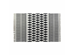 Tapete DKD Home Decor Preto Branco (120x180x0,7 cm)