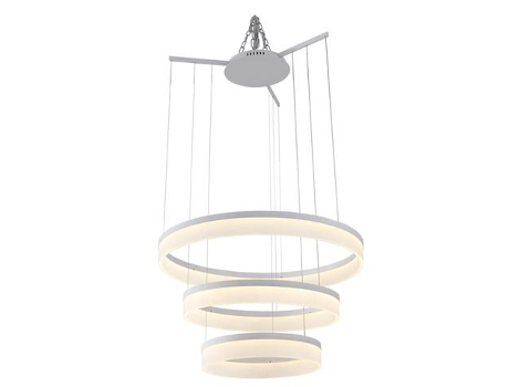 Design de Led Rodada 75W Suspensão Eq. 600W