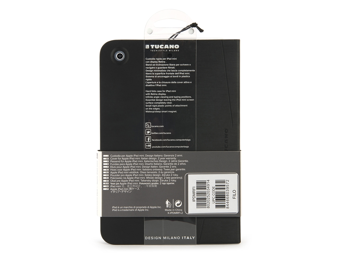 Capa Ipad Air Mini R Filo Preto IPDMRFI