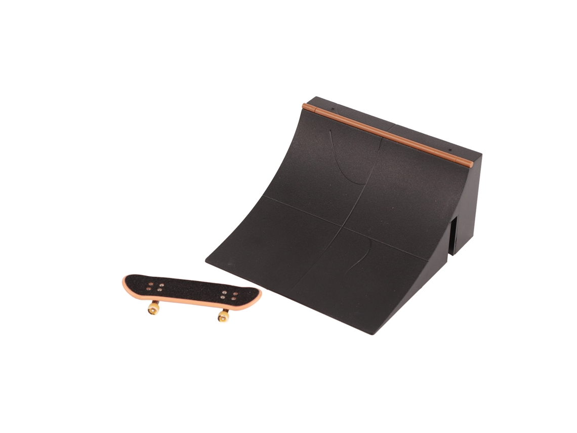 Mali conjunto de Skate de Dedo para Crianças com Rampa Mini Fingerboard para Treino de Habilidade Manual