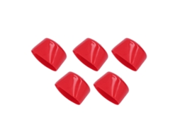 5 Tampas Parafuso Capa Protetora Pvc 60mm
