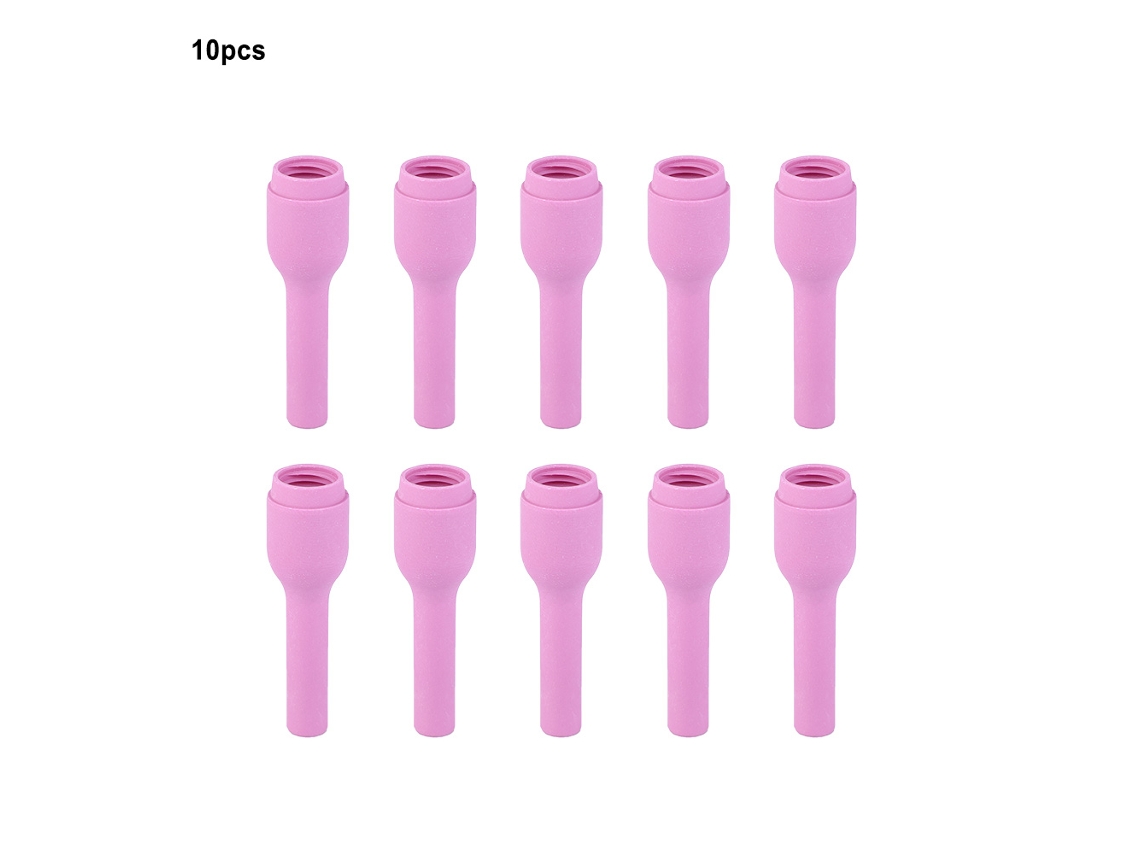 10 Peças De Bico Cerâmico Longo 796f70 796f71 796f72 796f73 Para Tocha Tig Wp-9/20/25