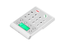 Teléfono Intercomunicador Inalámbrico 1000m Llamada Clara Red Inteligente Sistema De Intercomunicación Sin Manos Blanco