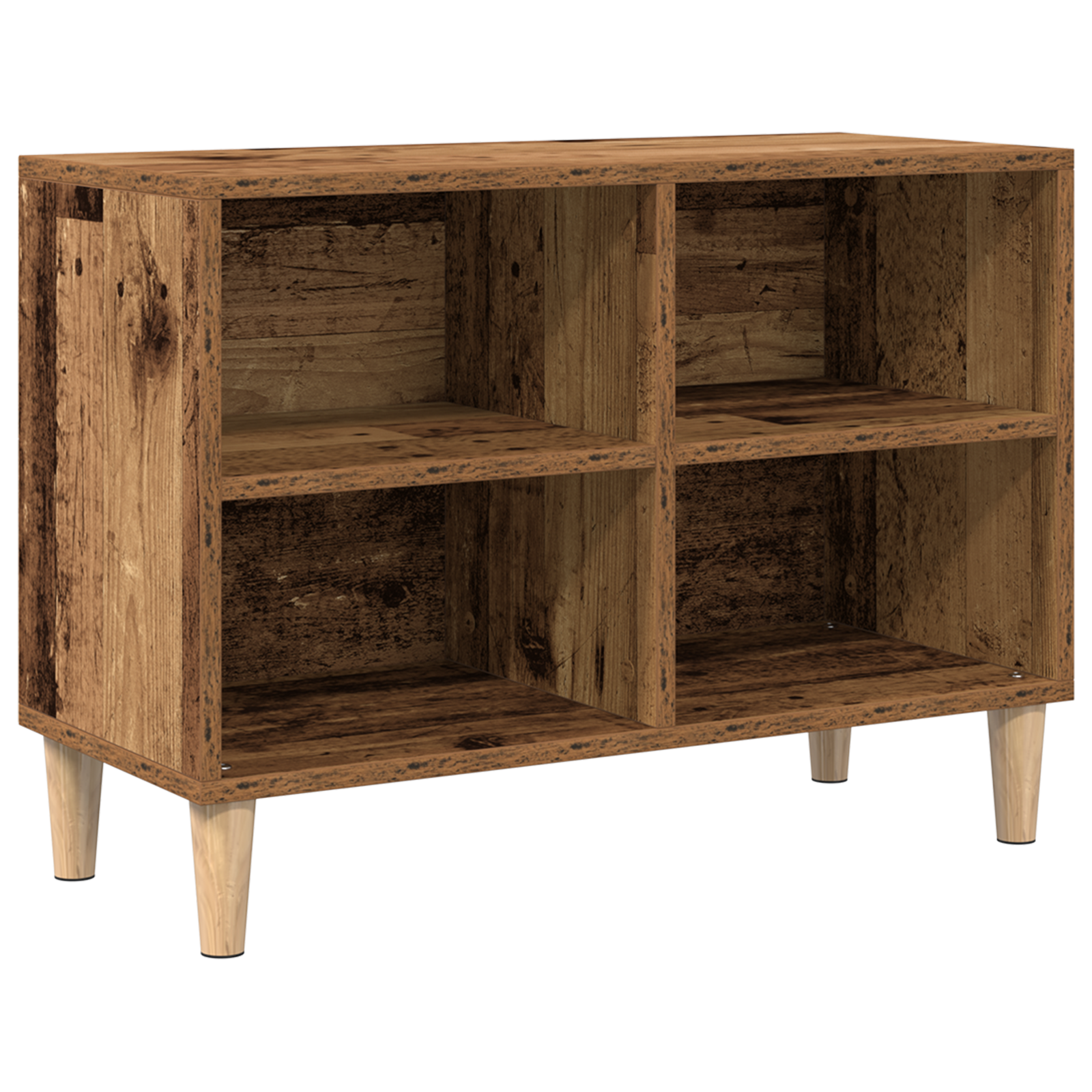 Conjunto 1 Gabinete Para Tv Vidaxl Castanho Derivados De Madeira (69,5 X 30 X 50 Cm)