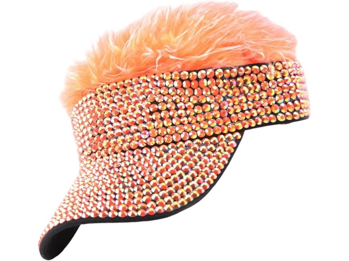 Boné de Beisebol Estiloso com Aplicações de Strass SFUSHOS