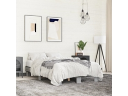 Vidaxl Estrutura De Cama 120x200 Cm Derivados Madeira/metal