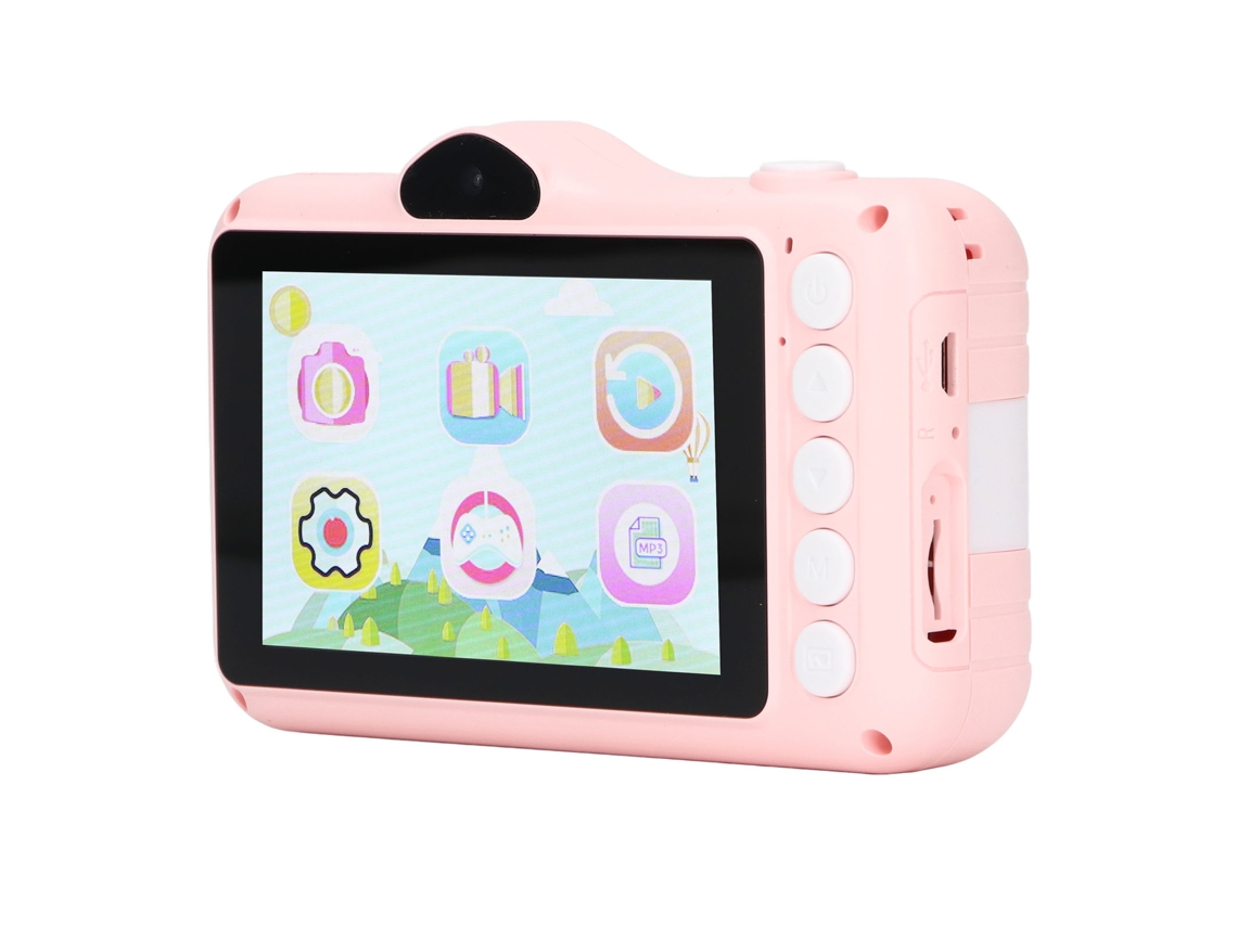 Câmera Digital Infantil 20mp Hd Mini Rosa Brinquedo Presente