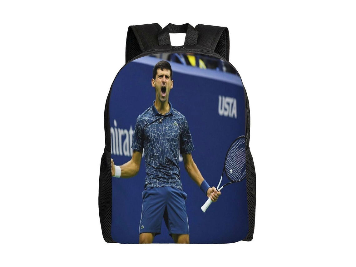 Mochila Novak Djokovic D269 Para Estudantes, Durável E Leve, Com Alça De Ombro Impermeável E Respirável V269 Olysi Shop