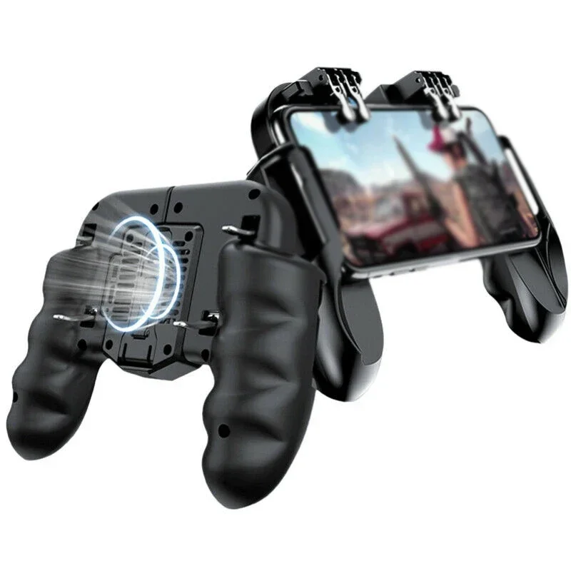 Controlador De Gatilho Para Jogos Mobile Com Dissipador De Calor