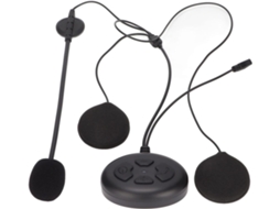 Dk12 Casque Bluetooth Moto Étanche Conception Mince Son Stéréo Para Equitação Em Plein Air Noir
