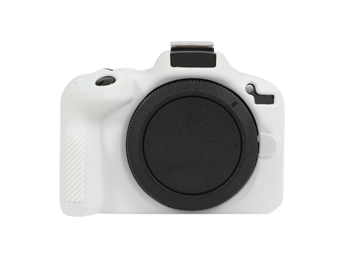 Lurelia Capa Silicone Para Canon Eos R50, Encaixe Preciso, Cor Branca