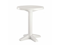 Mesa Redonda Exterior Ø60 Branco Banyoles Garbar