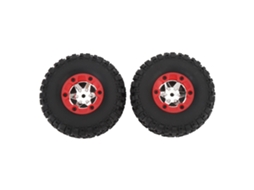 Mali pneu de Roda Rc 2pcs 12428 C.0817 Borracha Leve para Carro Controle Remoto Wltoys 124006 12423 12427