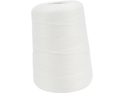 Cordão SFUSHOS de algodão branco, 1 mm, para embalar linguiças