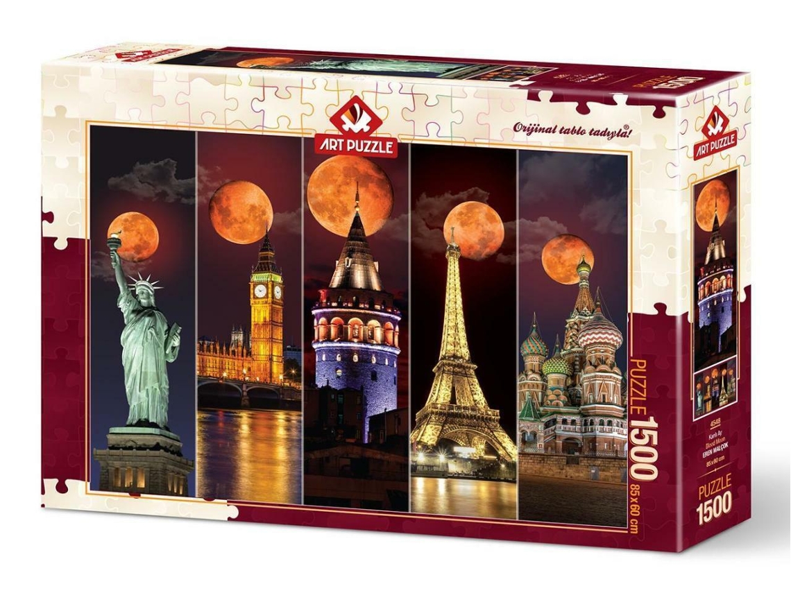Puzzle 1500 Pcs Woonderfull Moon Art Puzzle