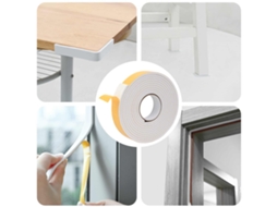 Vidaxl Fita De Espuma Autoadesiva 20 Unid. Branco 40mm X 5m Espuma Cr