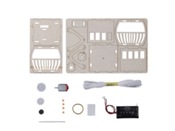 Mali kit de Brinquedo de Ciência de Madeira Diy Teleférico Turístico para Crianças