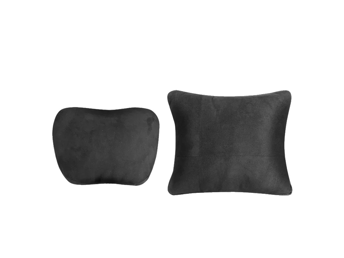 Apoio De Cabeça E Suporte Lombar, Design Ergonômico, Forro Removível, 3
