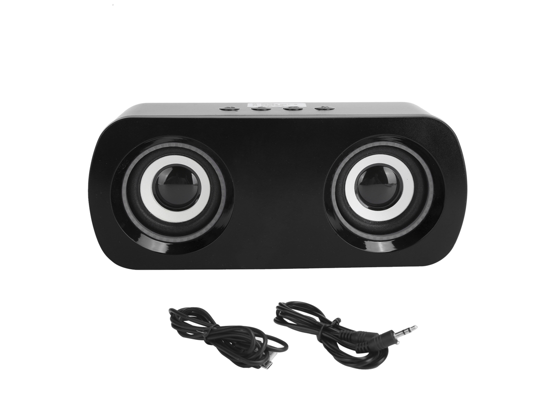 Caixa De Som Bluetooth 5.0 Sada A9 Inteligente Mini Áudio Multimídia Portátil Preto