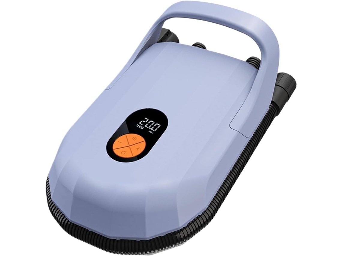 Bomba de Ar Elétrica com Bateria 7800 Mah 20 Psi Max Recarregável 12 V Dc, Conexão Voiture, SFUSHOS