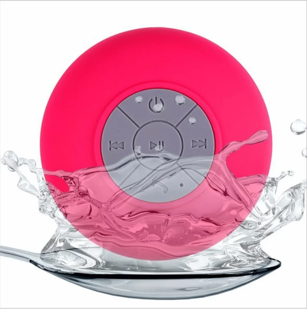 (vermelho) Mini Alto-falante Bluetooth Portátil