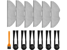 Ricambio Spazzola Laterale E Mop Panno Kit Per H40 Ov51 Robot