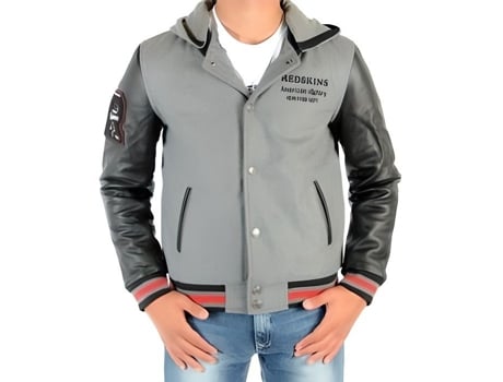 Blusa Teddy Redskins Junior New Carty Preto