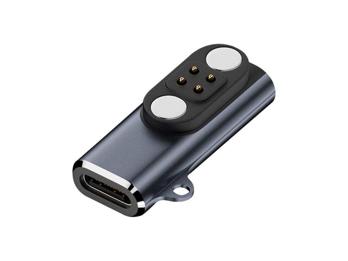 Adaptador Interface Halinuia Tipo-c Compatível Fones De Ouvido Condução Óssea