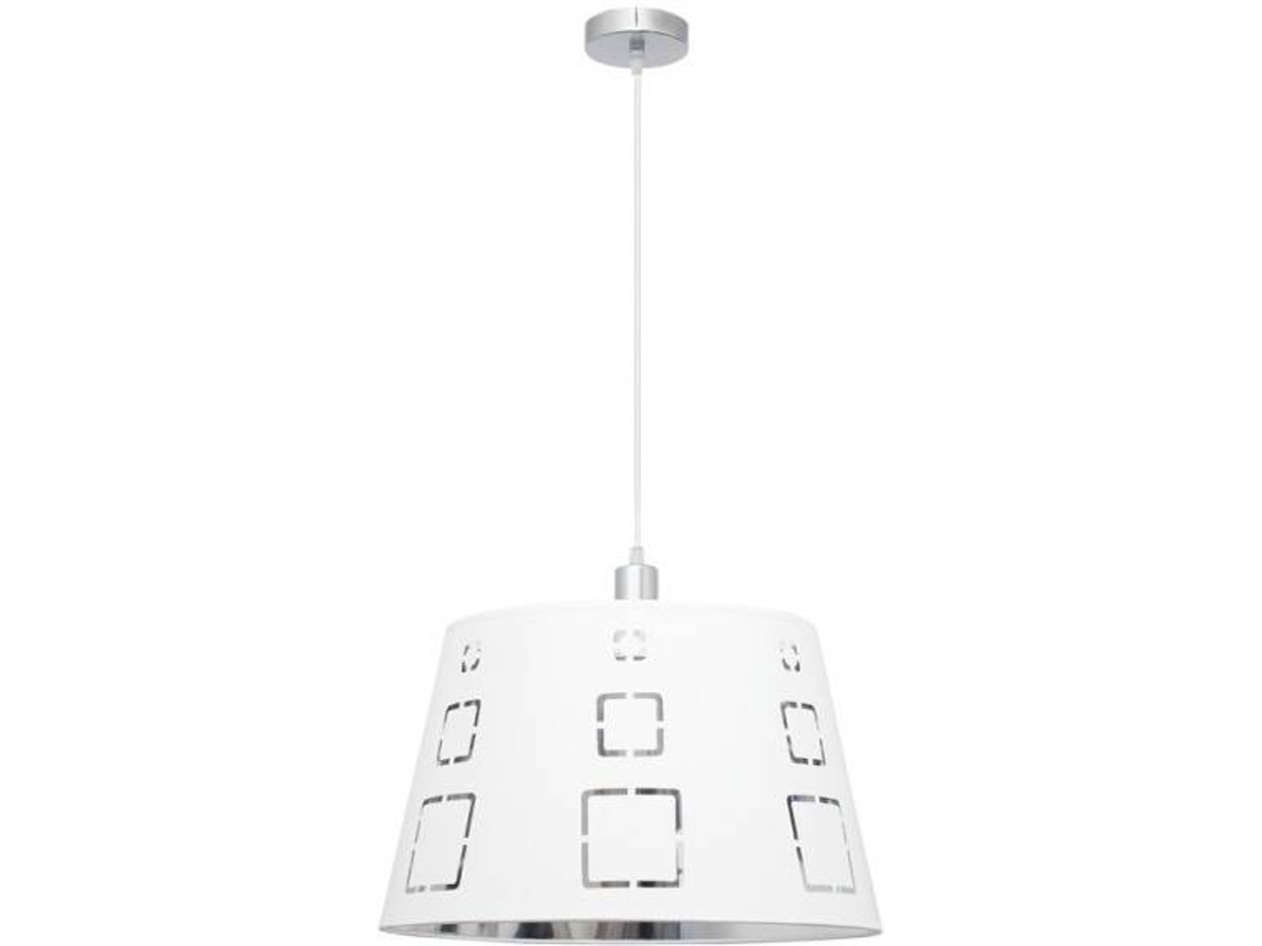 Candeeiro de Teto FABRILAMP Celaya (Branco - E27 - Máx. 60W - Metal - Tecido)
