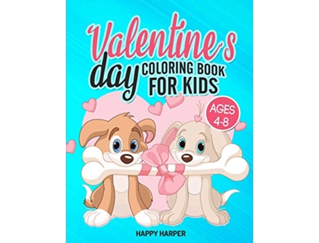 Livro Valentines Day Coloring Book de Harper Hall (Inglês)