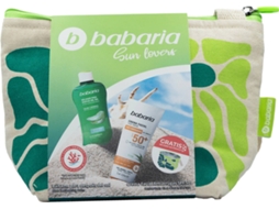 Necessaire Sunshine BABARIA Aloe Protetor Solar Facial + After Sun