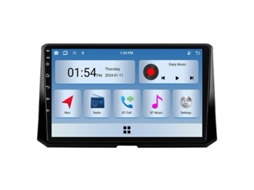 Central Multimídia Carplay Gps 6 Gb 128 Gb Para Toyota Corolla 12 (2018-2023) Android Auto Bluetooth