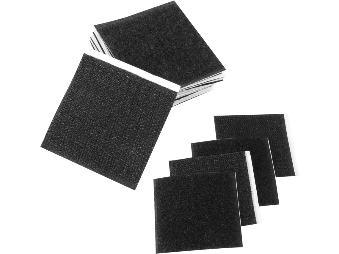 Kichouse Presilha Antiderrapante Para Lençol, 40 Peças, Pvc Preto