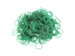 2026 1000 Elásticos Reutilizables para Cabelo de Borracha Elástica, Seguros e Duráveis, Ideais para Salão e Lar