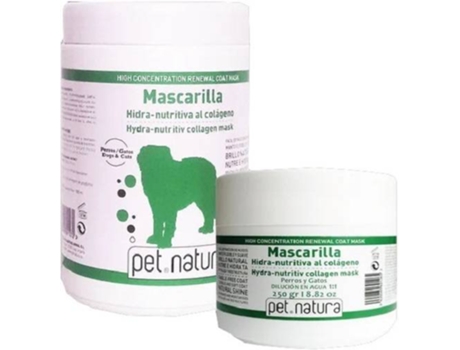 PETNATURA - Máscara de Hidratação para Cães  Al Colágeno (250ml) Máscara de Hidratação para Cães  Al Colágeno (250ml)