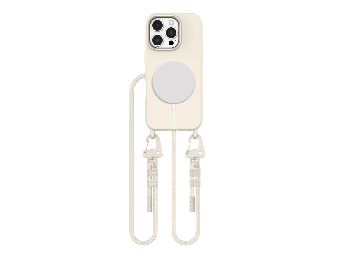 TECH PROTECT Magnecklace Magsafe Iphone 16 Pro Max Cosmic Latte