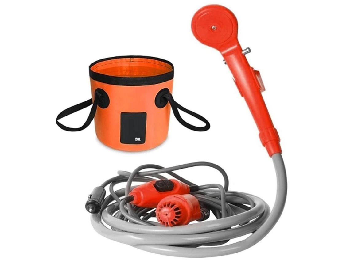 Chuveiro Portátil Para Acampamento Ao Ar Livre Com Bomba De Chuveiro 12v PENGDSJE