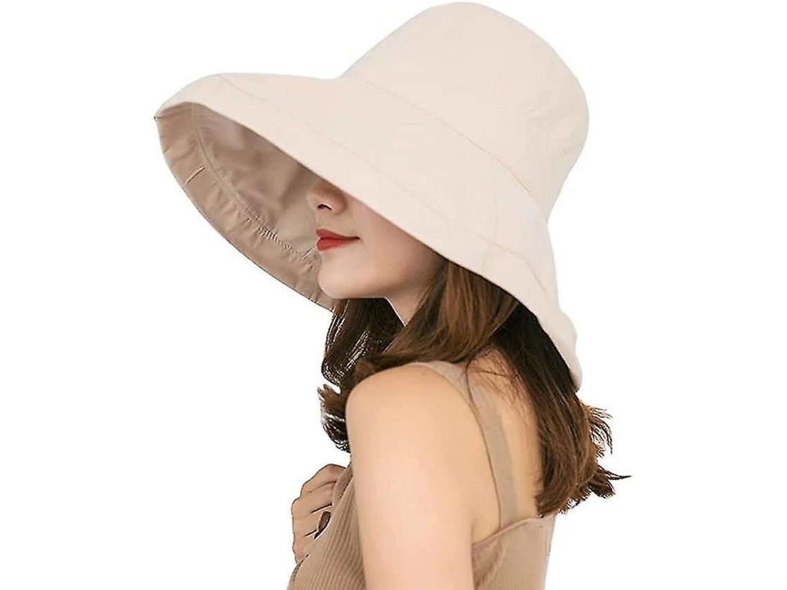 2026 sombrero de Sol para Mujer Con Protección Uv Plegable de Borde Ancho Upf 50+