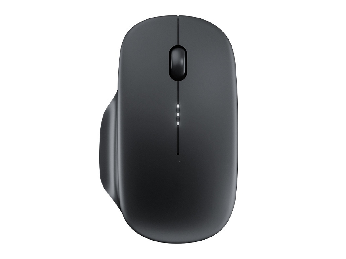 Rato Yizhood M1 2 2.4g Wireless Type C Recarregável Silencioso Exibição De Nível De Bateria De Escritório Preto
