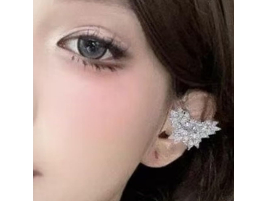 Clip Para Casque Papillon Plaqué Ou Suporte De Cabo Elegante Com Estilo Coréen Para Écouteurs Para Decoração