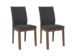 Dining Chair, Dining Chairs Vidaxl Marrom Borracha (n/a)