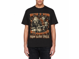 Rockinstone Killer Klowns Halloween Klowns Black Adult T-shirt Size:l
