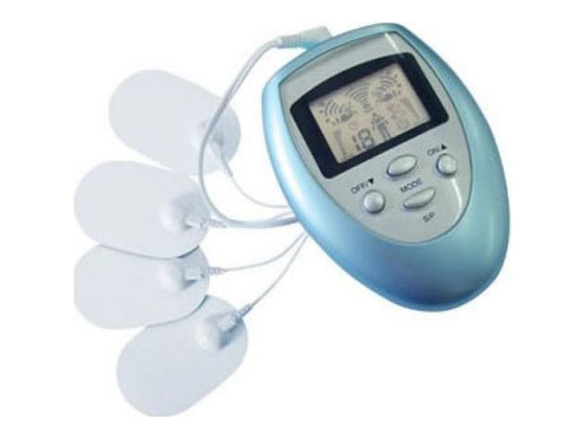 Aparelho de Eletroestimulação Massageador Emagrecedor Azul Adulto Fitness