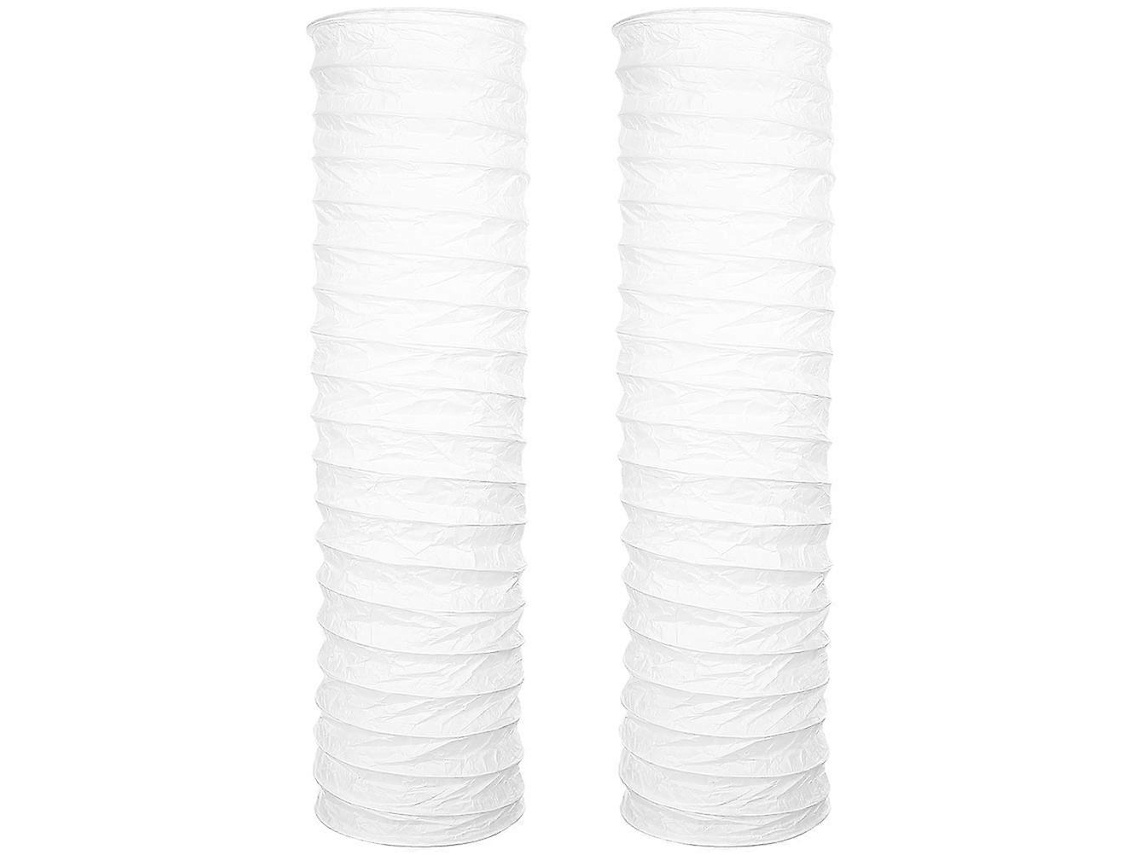 Conjunto De 2 Cúpulas Papel Para Abajur Piso Ou Luminária Mesa, Ideais Sala Estar.-aquaforge