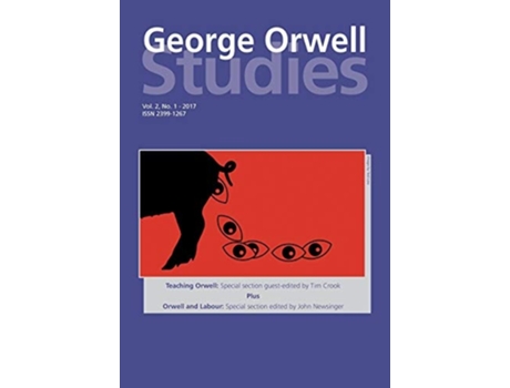 Livro George Orwell Studies Vol.2 No.1 De Newsinger E John (inglês)